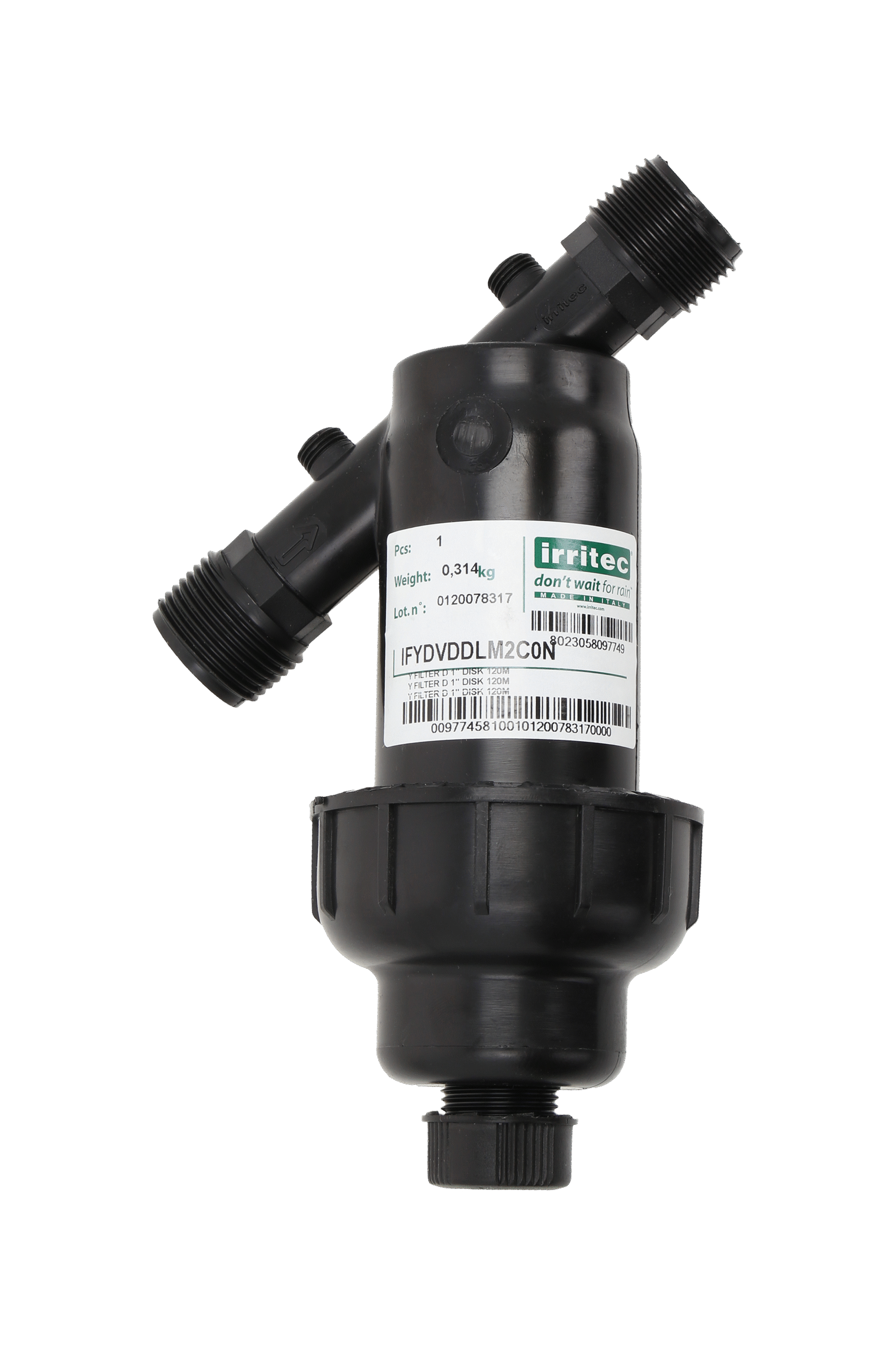 Lamellfilter 1" 5 m³/h