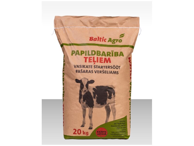 Startersööt vasikatele vanuses 0-1 kuud 20 kg