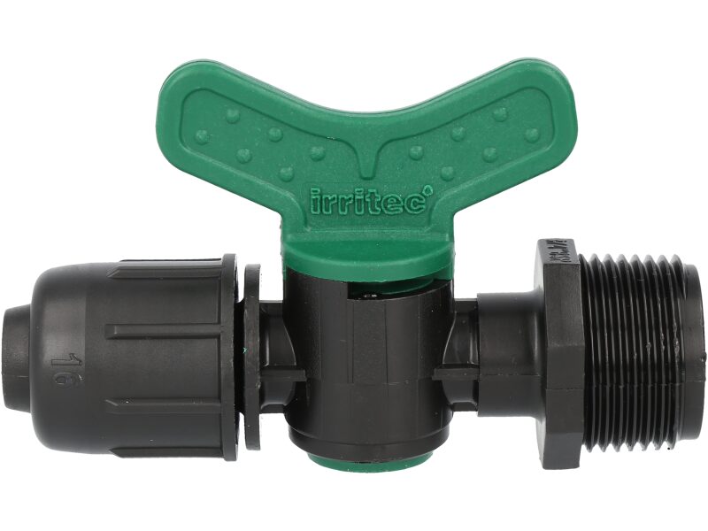 Algliide kraaniga PE 16mm - 3/4"