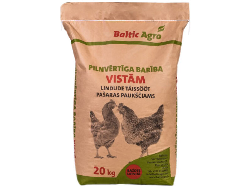 Granuleeritud täissööt munakanadele