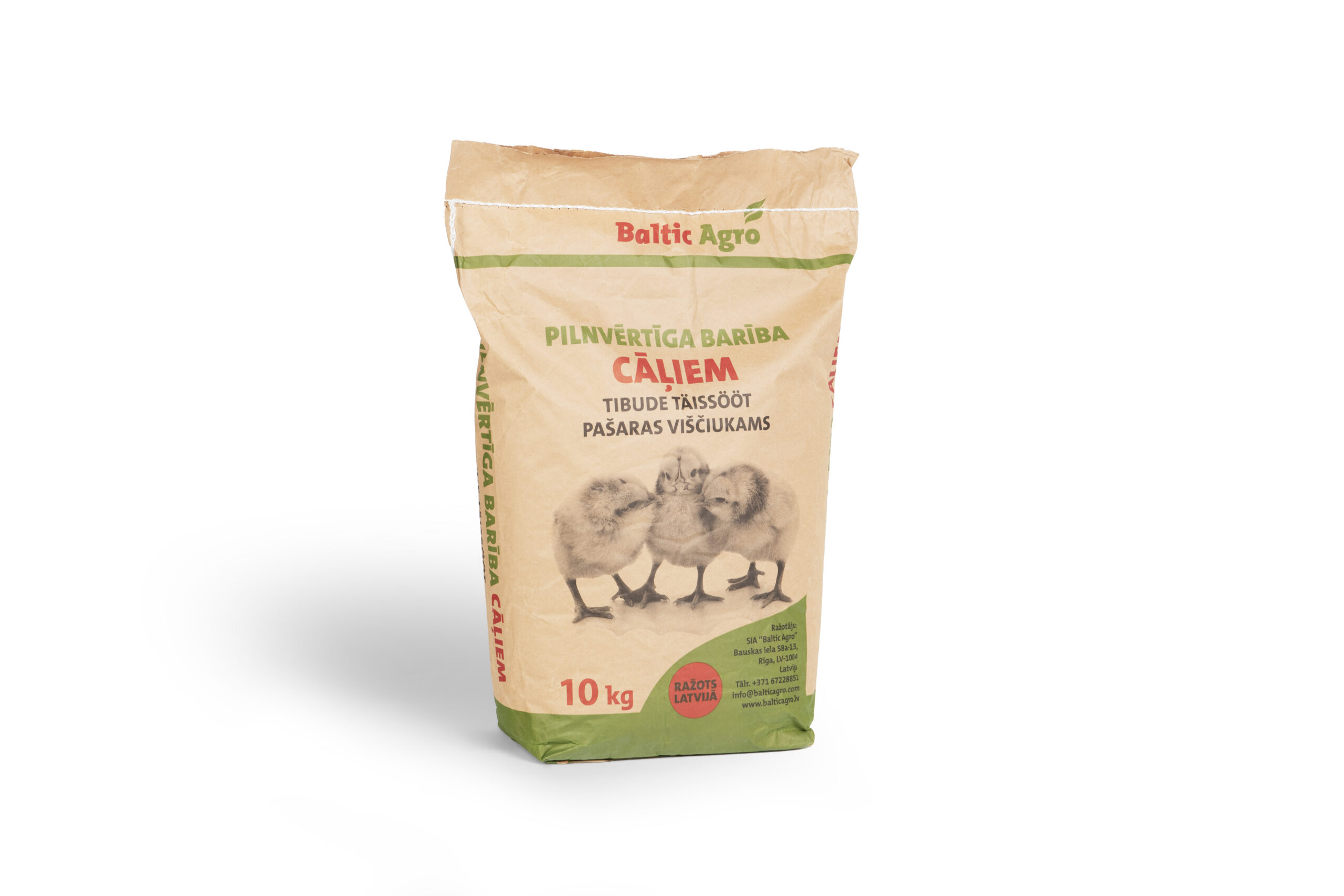 Granuleeritud täissööt tibudele 10kg
