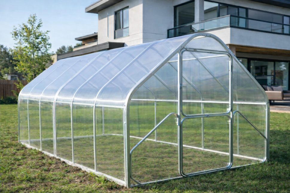 Kasvuhoone Solid House Shape 2,7 x 6 m