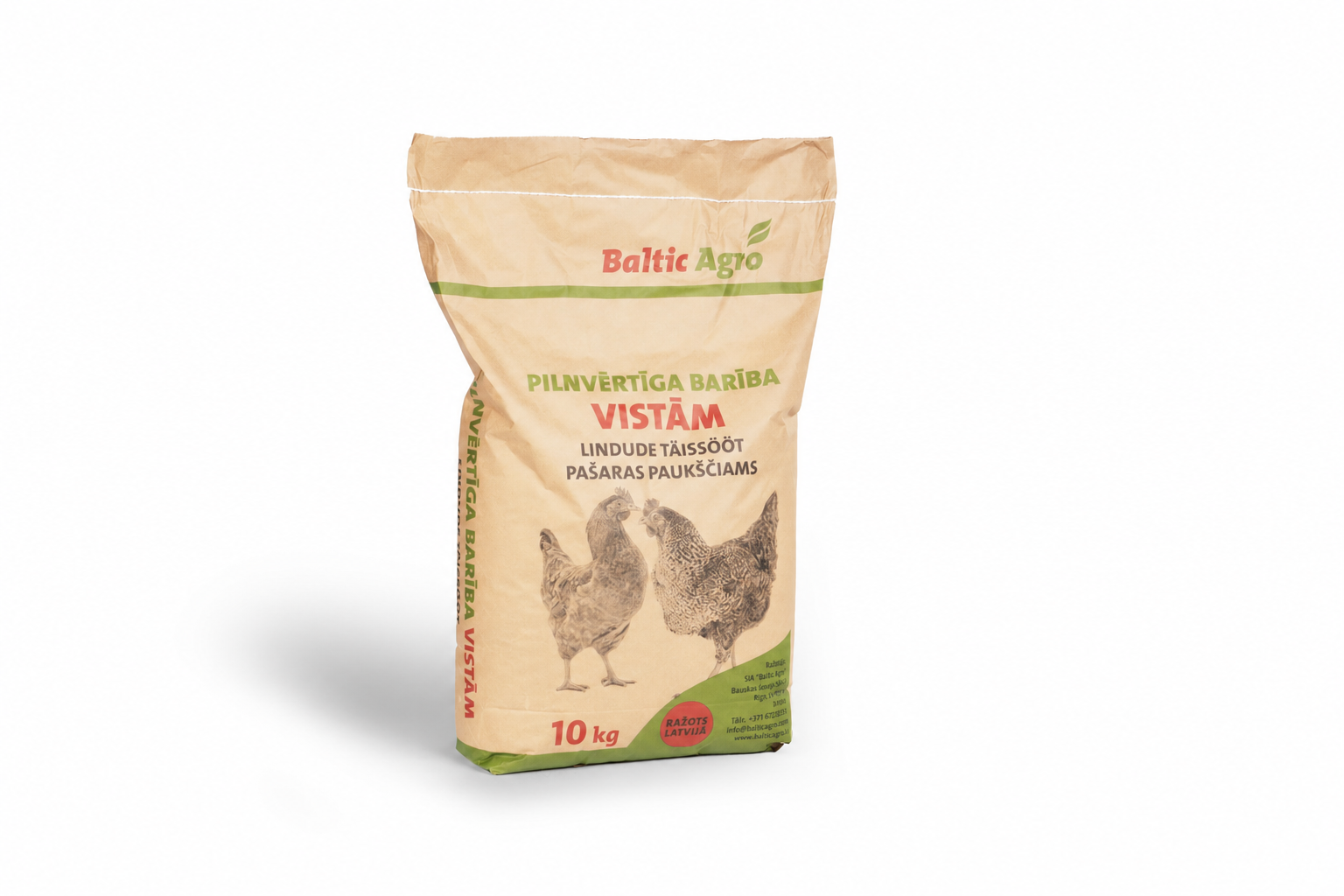 Granuleeritud täissööt munakanadele 10kg